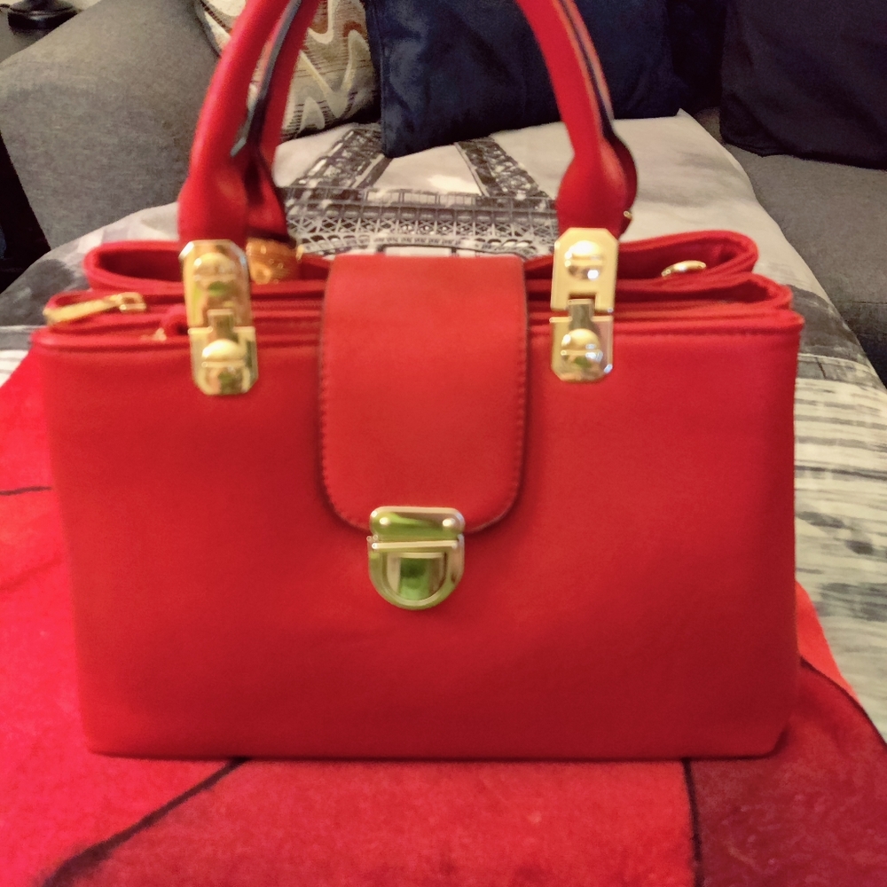 Red Handbag